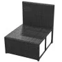 8-piece garden sofa set and black synthetic rattan cushions by vidaXL, Garden sets - Ref: Foro24-42993, Price: 689,97 €, Disc...
