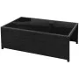8-teiliges Gartensofa-Set und schwarze synthetische Rattankissen von vidaXL, Gartensets - Ref: Foro24-42993, Preis: 689,87 €,...