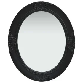 Espejo de pared estilo barroco negro 50x60 cm de vidaXL, Espejos - Ref: Foro24-320351, Precio: 58,00 €, Descuento: %