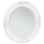 White baroque style wall mirror 50 cm by vidaXL, Mirrors - Ref: Foro24-320344, Price: 56,19 €, Discount: %