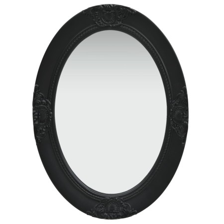 Black baroque style wall mirror 50x70 cm by vidaXL, Mirrors - Ref: Foro24-320355, Price: 48,99 €, Discount: %