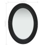 Espejo de pared estilo barroco negro 50x70 cm de vidaXL, Espejos - Ref: Foro24-320355, Precio: 48,99 €, Descuento: %