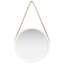 Wall mirror with white strap 40 cm by vidaXL, Mirrors - Ref: Foro24-320360, Price: 33,64 €, Discount: %