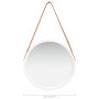 Wall mirror with white strap 40 cm by vidaXL, Mirrors - Ref: Foro24-320360, Price: 33,64 €, Discount: %