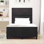 Estructura de cama con cabecera Negro 120 x 190 cm Terciopelo