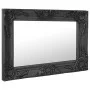 Black baroque style wall mirror 60x40 cm by vidaXL, Mirrors - Ref: Foro24-320331, Price: 47,86 €, Discount: %