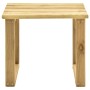 Gartenliege mit Tisch und Kissen aus imprägniertem Kiefernholz von , Liegen - Ref: Foro24-3065848, Preis: 130,08 €, Rabatt: %