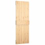 Schiebetür mit Beschlägen aus massivem Kiefernholz, 70 x 210 cm von , Türen - Ref: Foro24-3203157, Preis: 187,78 €, Rabatt: %