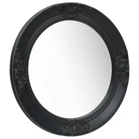 Schwarzer Wandspiegel im Barockstil 50 cm von vidaXL, Spiegel - Ref: Foro24-320347, Preis: 48,00 €, Rabatt: %