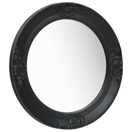 Black baroque style wall mirror 50 cm by vidaXL, Mirrors - Ref: Foro24-320347, Price: 51,10 €, Discount: %