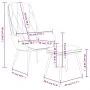 Entspannungssessel mit blauem Samthocker von , Sessel - Ref: Foro24-3097629, Preis: 128,41 €, Rabatt: %