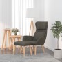 Entspannungssessel mit dunkelgrauem Samthocker von , Sessel - Ref: Foro24-3097821, Preis: 146,40 €, Rabatt: %