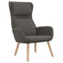Entspannungssessel mit dunkelgrauem Samthocker von , Sessel - Ref: Foro24-3097821, Preis: 146,40 €, Rabatt: %