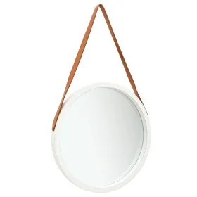 Wall mirror with white strap 50 cm by vidaXL, Mirrors - Ref: Foro24-320364, Price: 41,36 €, Discount: %