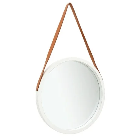 Wall mirror with white strap 50 cm by vidaXL, Mirrors - Ref: Foro24-320364, Price: 41,36 €, Discount: %