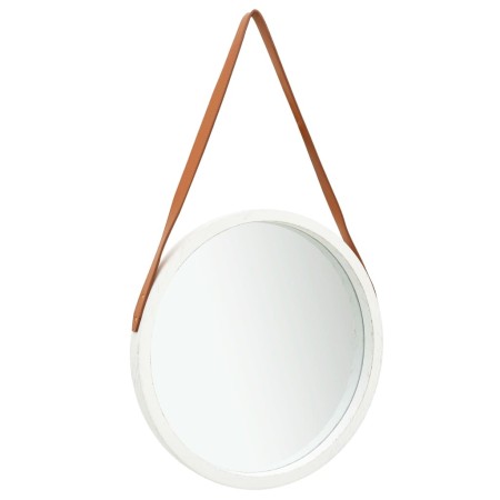 Wandspiegel mit weißem Band 50 cm von vidaXL, Spiegel - Ref: Foro24-320364, Preis: 46,79 €, Rabatt: %