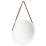 Wall mirror with white strap 50 cm by vidaXL, Mirrors - Ref: Foro24-320364, Price: 41,36 €, Discount: %