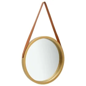 Wall mirror with gold strap 50 cm by vidaXL, Mirrors - Ref: Foro24-320365, Price: 41,41 €, Discount: %