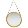 Wall mirror with gold strap 50 cm by vidaXL, Mirrors - Ref: Foro24-320365, Price: 41,41 €, Discount: %