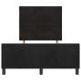 Estructura de cama con cabecera Negro 120 x 190 cm Terciopelo