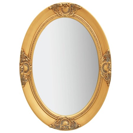 Golden baroque style wall mirror 50x70 cm by vidaXL, Mirrors - Ref: Foro24-320353, Price: 88,71 €, Discount: %