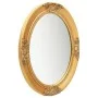 Espejo de pared estilo barroco dorado 50x70 cm de vidaXL, Espejos - Ref: Foro24-320353, Precio: 82,61 €, Descuento: %
