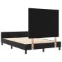Estructura de cama con cabecera Negro 120 x 190 cm Terciopelo