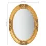 Espejo de pared estilo barroco dorado 50x70 cm de vidaXL, Espejos - Ref: Foro24-320353, Precio: 82,61 €, Descuento: %