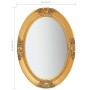 Golden baroque style wall mirror 50x70 cm by vidaXL, Mirrors - Ref: Foro24-320353, Price: 88,71 €, Discount: %