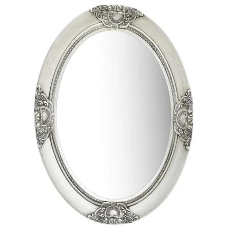 Baroque style silver wall mirror 50x70 cm by vidaXL, Mirrors - Ref: Foro24-320354, Price: 72,82 €, Discount: %