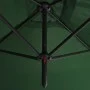 Double parasol with green steel pole 600x300 cm by , Umbrellas - Ref: Foro24-312554, Price: 157,97 €, Discount: %