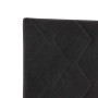 Estructura de cama con cabecera Negro 120 x 190 cm Terciopelo
