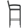 Set de muebles de bar de jardín 3 piezas ratán sintético negro de , Conjuntos de jardín - Ref: Foro24-3064769, Precio: 271,25...