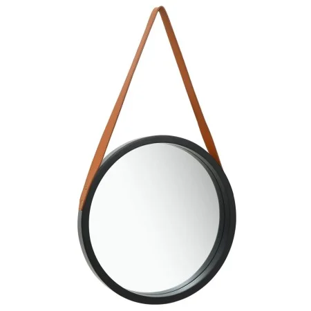 Wall mirror with black strap 40 cm by vidaXL, Mirrors - Ref: Foro24-320363, Price: 37,79 €, Discount: %