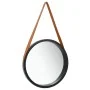 Wall mirror with black strap 40 cm by vidaXL, Mirrors - Ref: Foro24-320363, Price: 37,79 €, Discount: %