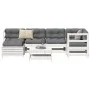 Gartensitzgruppe 7-teilig Massivholz Kiefer Weiß von , Gartensets - Ref: Foro24-3250909, Preis: 470,57 €, Rabatt: %
