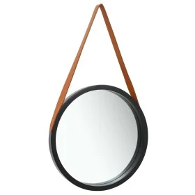 Wall mirror with black strap 50 cm by vidaXL, Mirrors - Ref: Foro24-320367, Price: 53,03 €, Discount: %