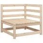 Juego de sofás de jardín 9 pzas madera maciza de pino by , Garden sets - Ref: Foro24-3299365, Price: 441,32 €, Discount: %
