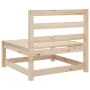 Juego de sofás de jardín 9 pzas madera maciza de pino by , Garden sets - Ref: Foro24-3299365, Price: 441,32 €, Discount: %
