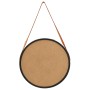 Wall mirror with black strap 50 cm by vidaXL, Mirrors - Ref: Foro24-320367, Price: 63,63 €, Discount: %