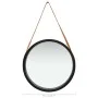 Wall mirror with black strap 50 cm by vidaXL, Mirrors - Ref: Foro24-320367, Price: 55,55 €, Discount: %