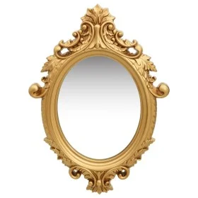 Golden castle style wall mirror 56x76 cm by vidaXL, Mirrors - Ref: Foro24-320357, Price: 62,92 €, Discount: %