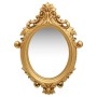 Golden castle style wall mirror 56x76 cm by vidaXL, Mirrors - Ref: Foro24-320357, Price: 63,03 €, Discount: %