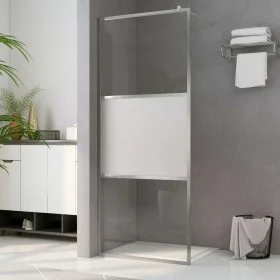 Mampara ducha accesible vidrio ESG medio esmerilado 100x195 cm by vidaXL, Shower walls and screens - Ref: Foro24-146642, Pric...
