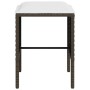 Set de sofás forma de L 5 pzas cojines ratán sintético marrón by , Garden sets - Ref: Foro24-318580, Price: 328,04 €, Discoun...