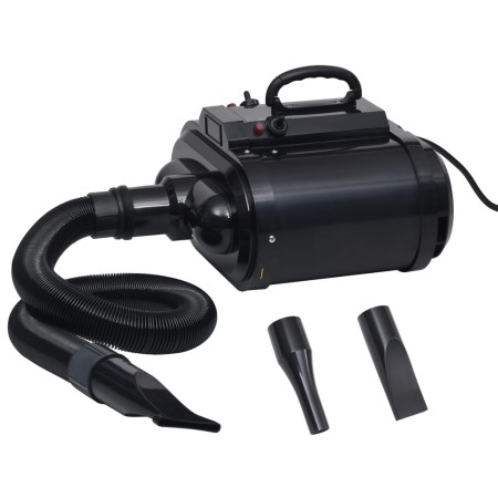 Schwarzer Haustiertrockner mit Doppelmotor von vidaXL, Haartrockner für Haustiere - Ref: Foro24-170936, Preis: 221,84 €, Raba...