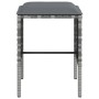 L-förmiges Sofaset, 5-teilig, mit grauen Kissen aus synthetischem Rattan. von , Gartensets - Ref: Foro24-318582, Preis: 361,6...