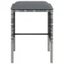Set de sofás en forma de L 5 pzas cojines ratán sintético gris by , Garden sets - Ref: Foro24-318582, Price: 345,23 €, Discou...
