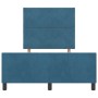 Estructura de cama Azul oscuro 120 x 190 cm Terciopelo
