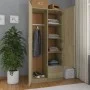 Engineered wood wardrobe in Sonoma oak, 80x52x180 cm by , Wardrobes - Ref: Foro24-800642, Price: 275,11 €, Discount: %